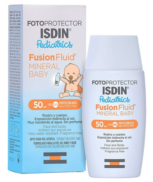 Isdin Fotoprotector Pediatrics Solar Mineral Baby SPF50 50 ml