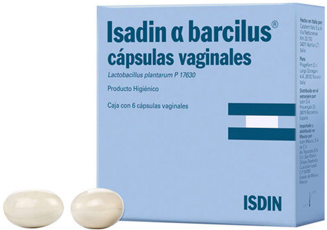Isdin Isadin Barcilus Cápsulas Vaginales 6 uds