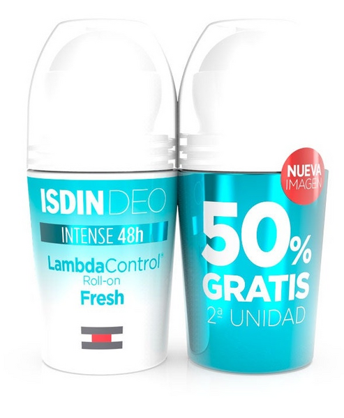 Isdin Lambda Control  Desodorante Roll-on 2x50 ml