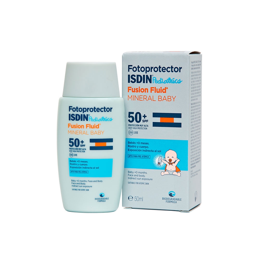 ISDIN Pediatrics Fusion Fluid Baby Mineral SPF50+ 50 ml