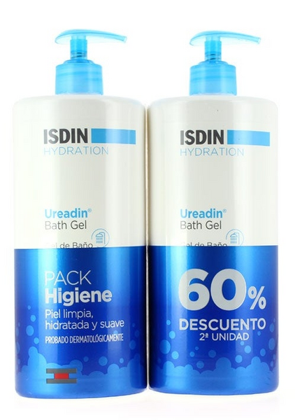 Isdin Ureadin Gel de Baño Hidratante 2x750 ml