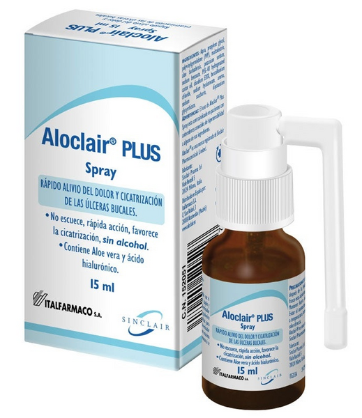 Italfarmaco Aloclair Plus Spray 15 ml