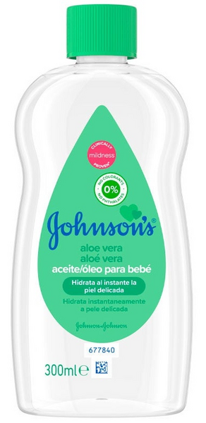 Johnson's Baby Aceite Aloe 300 ml