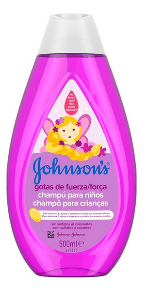 Johnson's Baby Champú Gotas de Fuerza 500 ml