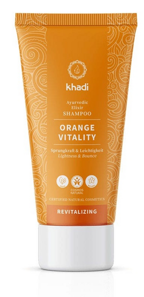 Khadi Champú Vitalidad Naranja Formato Viaje 30 ml