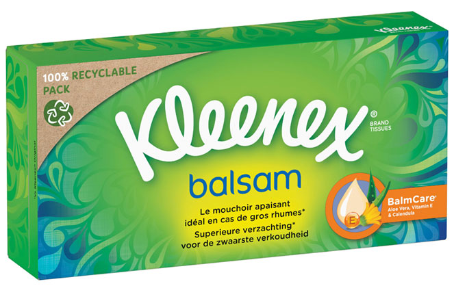 Kleenex Caja Pañuelos Balsam 64 uds