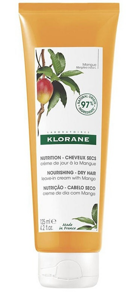 Klorane Crema de Día Capilar de Mango 125 ml Sin Aclarado