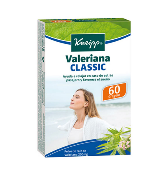 Kneipp Grageas Herbales de Valeriana 60 grageas