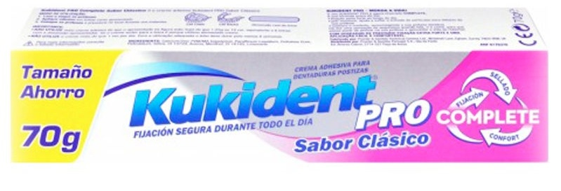 Kukident Complete Pro Sabor Clásico 70 gr