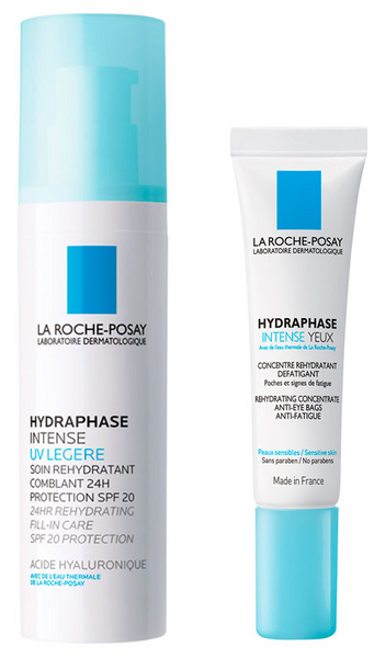 La Roche Posay Hydraphase UV Intense Ligera 50 ml + Hydraphase Intense Ojos 15 ml