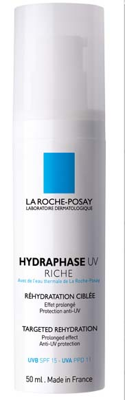 La Roche Posay Hydraphase UV Intense Rica 50 ml + Hydraphase Intense Ojos 15 ml