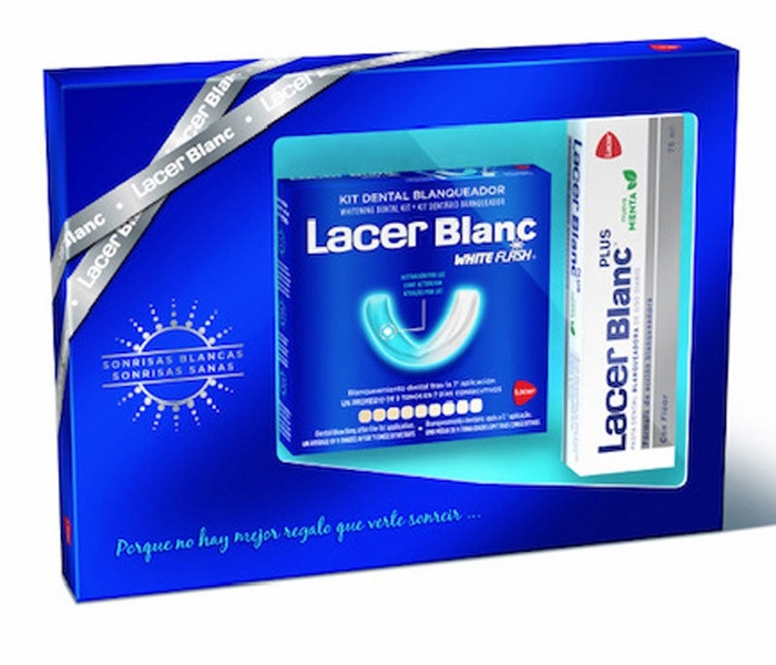 Lacer Blanc Kit Dental Blanqueador White Flash + REGALO Pasta 75ml