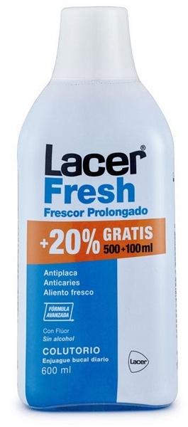 Lacer Fresh Colutorio 600 ml (+20% gratis)