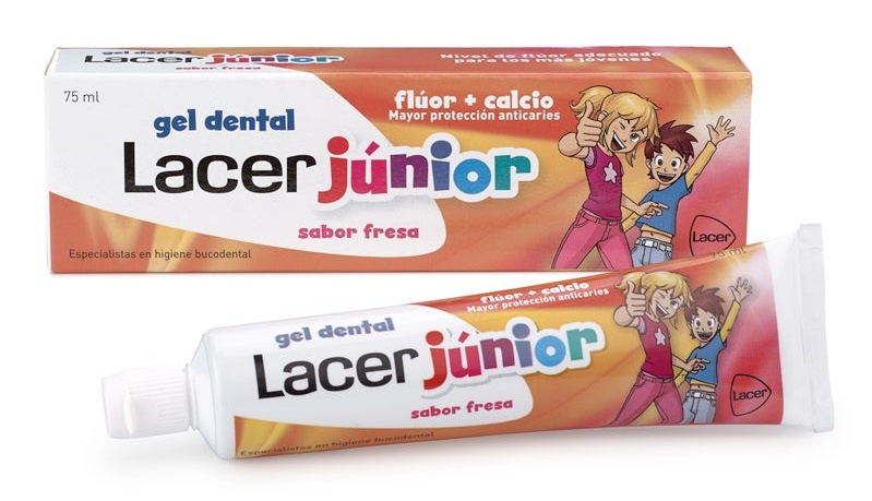 Lacer Junior Sabor Fresa 75 ml