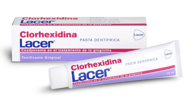 Lacer Pasta Dentífrica Clorhexidina 75 ml