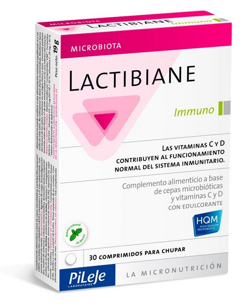 Lactibiane Immuno 30 Comprimidos para Chupar