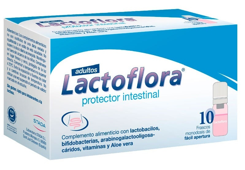 Lactoflora Intestinal Adultos 10 Frascos