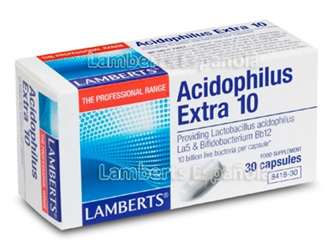 Lamberts Acidophilus Extra 10 30 Comprimidos