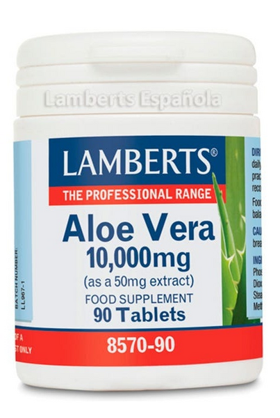 Lamberts Aloe Vera 10.000mg 90 Comprimidos
