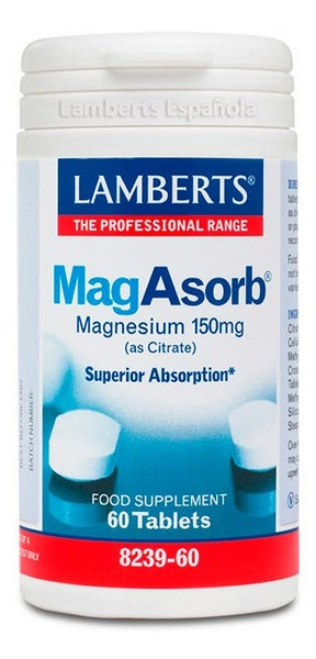 Lamberts MagAsorb® 60 Comprimidos