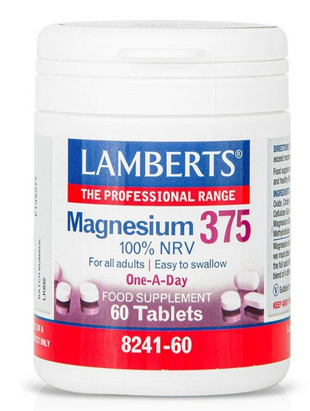Lamberts Magnesio 375 60 Tabletas