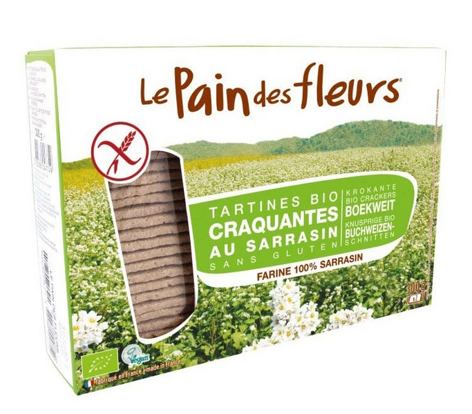 Le Pain des Fleurs Pan de Flores Sin Gluten Bio 300 gr