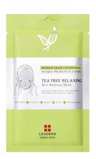 Leaders Mascarilla Tea Tree Relaxing Skin Renewal 25 ml