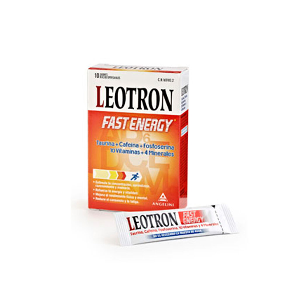 Leotron Fast Energy 10 sobres