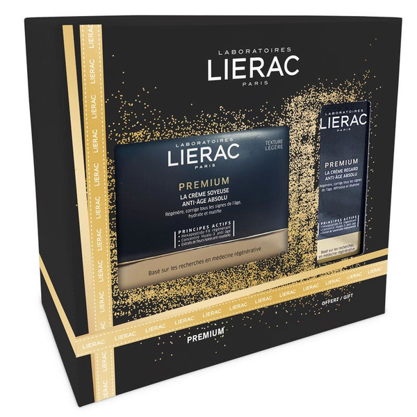 Lierac Cofre Premium Crema Antiedad Sedosa 50 ml + Contorno de Ojos 15 ml
