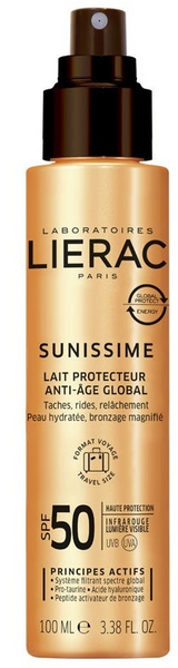 Lierac Sunissime Leche Protectora Cuerpo SPF50 100 ml