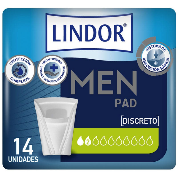 Lindor Men Pad Normal 14 Uds