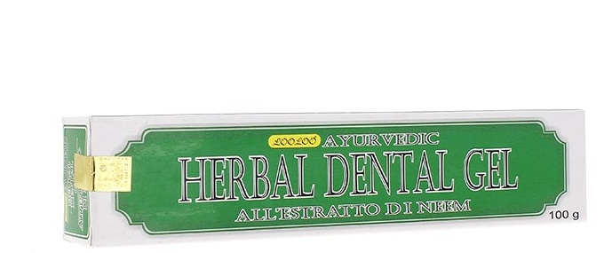 LooLoo Ayurvedic Herbal Gel Dental Extracto Neem 100 gr