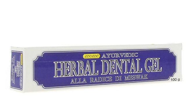 LooLoo Ayurvedic Herbal Gel Dental Raiz de Meswak 100 gr