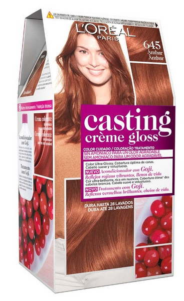 L'Oréal Casting Crème Gloss Tinte Nº 645 Ámbar