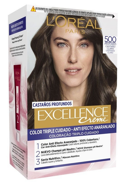 L'Oréal Excellence Creme Tinte Tono 500 Castaño Claro