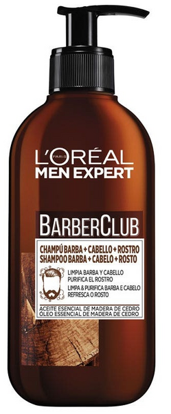 L'Oréal Men Expert Barber Club Champú 3 en 1 200 ml