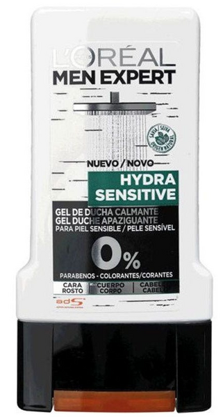 L'Oréal Men Expert Hydra Sensitive Gel Ducha Calmante 300 ml