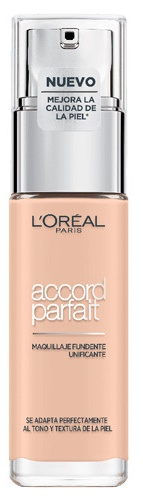 L'Oréal Paris Accord Parfait Maquillaje Fundente Unificante 1R - Rose Ivory 30 ml