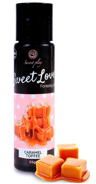 Love Lubricante Sabor Caramelo Secret Play 60 ml
