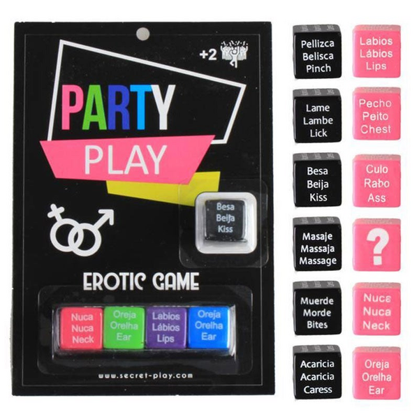 Love Party Play Juego de 5 Dados Eróticos Multi Idioma