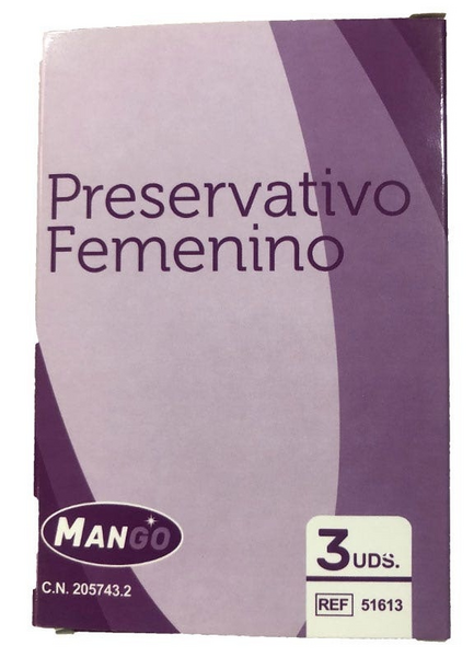 Mango Preservativo Femenino 3 uds