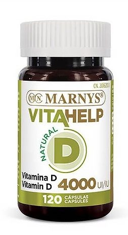 Marnys Vitahelp Vitamina D 120 Cápsulas
