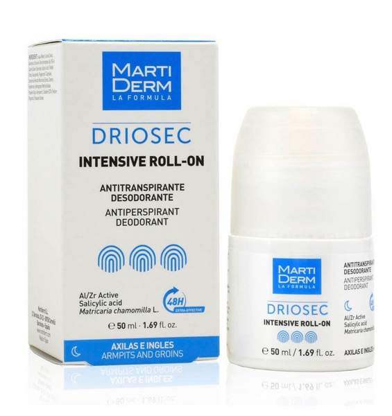 Martiderm Driosec Desodorante Axilas e Ingles Roll-On 50 ml