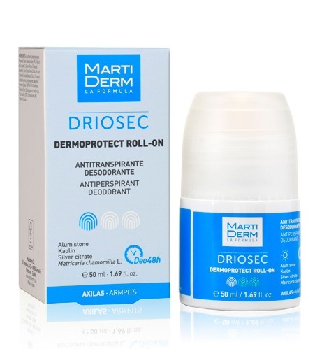 Martiderm Driosec Desodorante Dermoprotector Antitranspirante Roll-on 50 ml