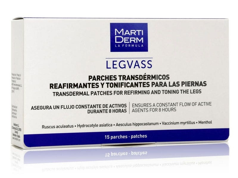 Martiderm Legvass Parches Transdérmicos 15 Uds