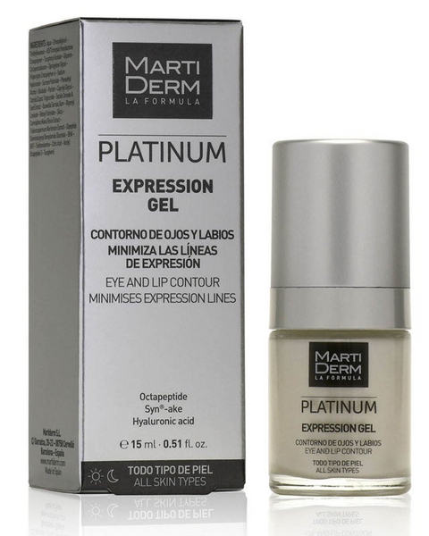 Martiderm Platinum Expression Contorno de Ojos y Labios 15 ml