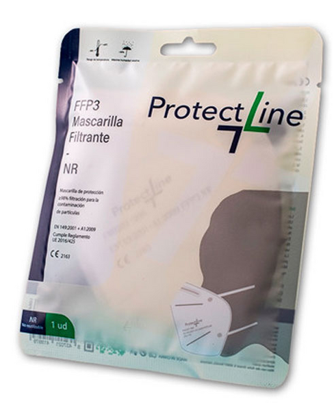 Mascarilla FFP3 Protect Line con CE 20 uds