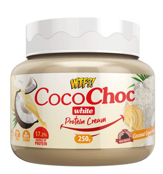 Max Protein WTF CocoChoc Chocolate Blanco & Coco 250 gr