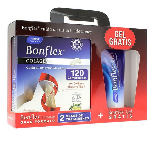 Mayla Bonflex Colageno 120 Comprimidos Mayla Pharma + Regalo Bonflex Gel