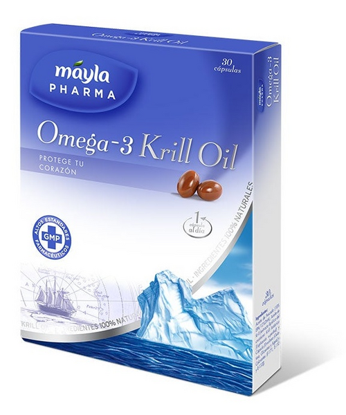 Mayla Pharma Omega 3 Krill Oil 30 Capsulas